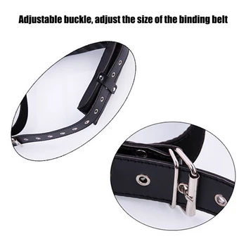 Erotic BDSM Bondage Restraints Harness Adjustable Open Leg Spreader Fetish Couple Flirting Bound Legs Sex Toys for Women and Men 3