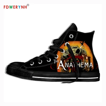 

Men's Canvas Casual Shoes Anathema Band Most Influential Metal Bands of All Time Customize Pattern Color Leisure Flats Shoe