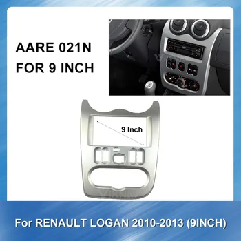 

Car Radio Fascia for RENAULT Logan 2010-2013 DVD frame Dash Mount Kit Adapter Trim Facial Panel Frame Dashboard 2 Din