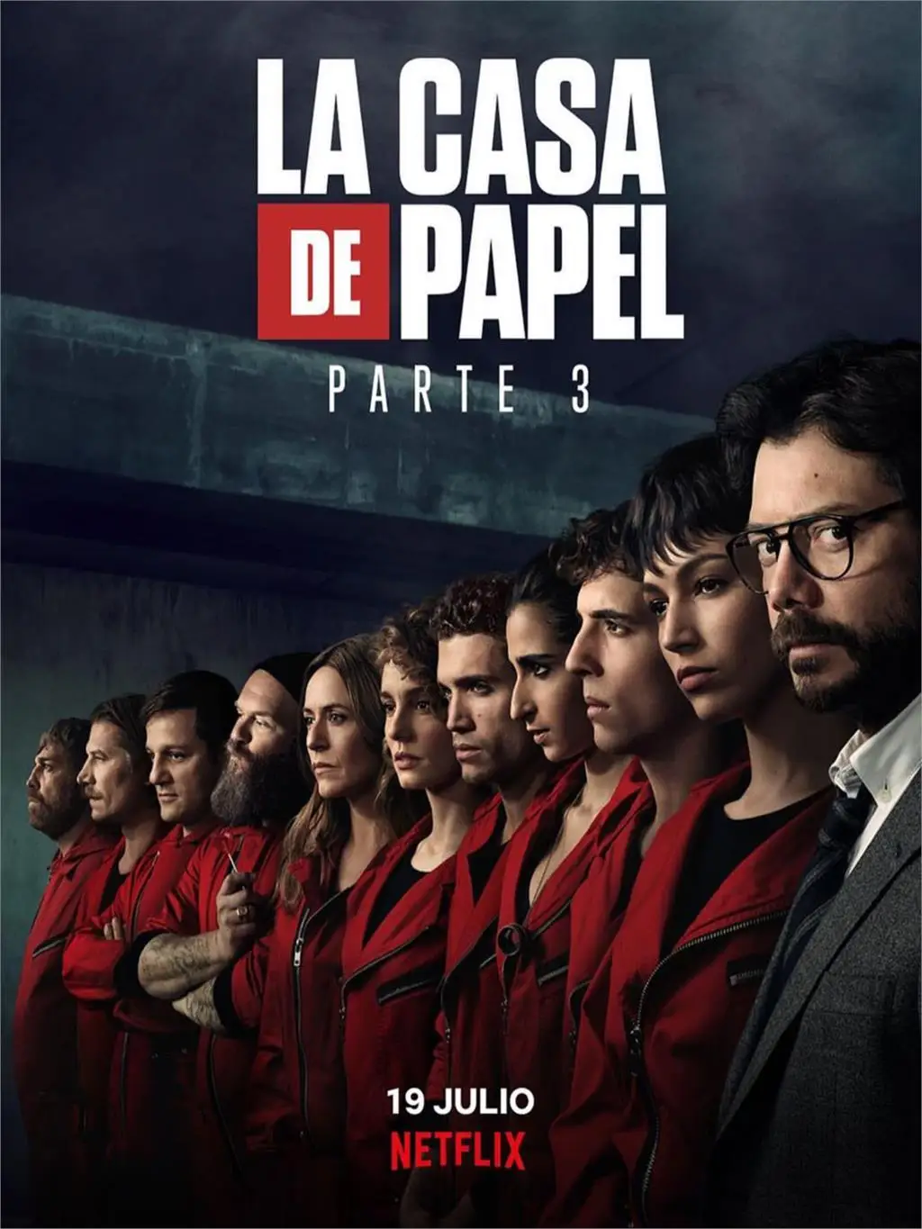 3 La casa de papel 3 плаката ТВ постер о киноискусстве для гостиной Настенный декор для детской комнаты 40x60 см 30x40 см - Цвет: 3