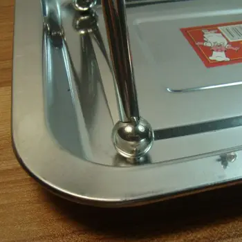 

Durable Stainless Steel Pet Birds Stand with Feeding Tray Table Top for Birds K4UA