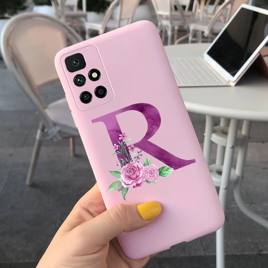 Stylish Letter Design Soft TPU Case for 6.5'' Smartphones - Silicone Protective Cover and Bumper