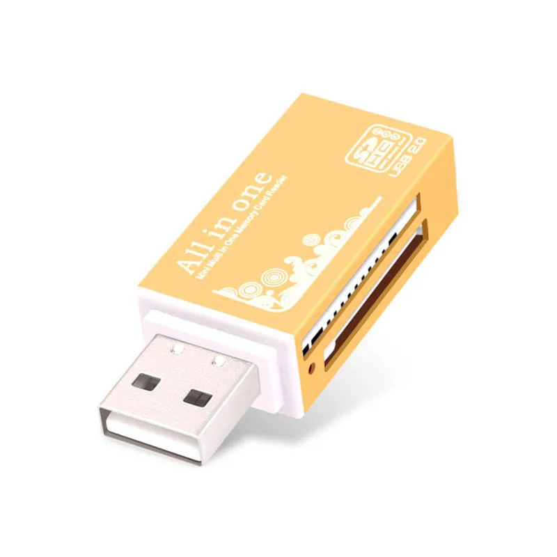 1 шт. устройство для чтения карт памяти MINI USB OTG Micro SD/SDXC TF адаптер для чтения карт для ПК ноутбук Прямая поставка