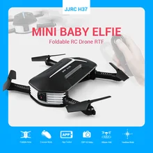 JJRC H37mini H37 мини Elfie 4CH 6-осевой гироскоп складной Wi-Fi Дрон Квадрокоптер с дистанционным управлением с HD Камера g-сенсор RC Helicopte