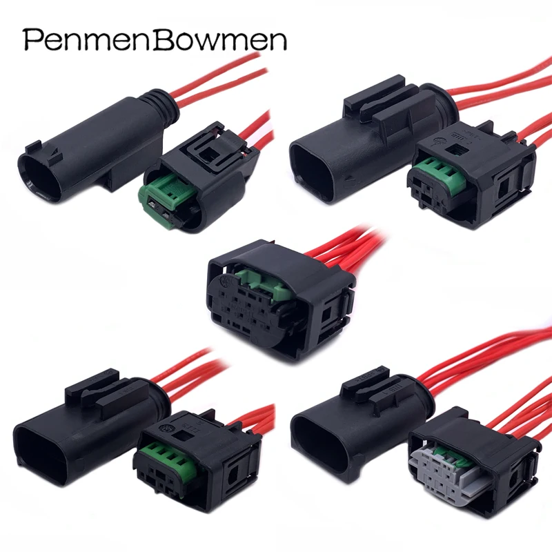 10 Kit 2 Pin Auto Impermeabile Connettore, Connettore Elettrico Spina Impermeabi - Foto 6