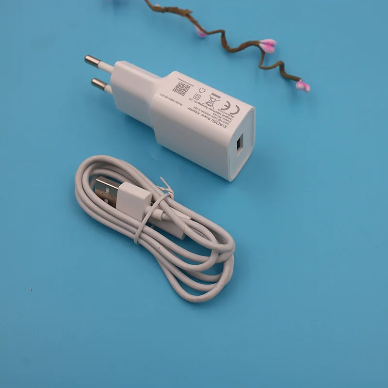 Xiao mi 5V2A быстрое зарядное устройство EU/US штекер USB адаптер питания mi cro USB/type-C кабель для передачи данных для Red mi A1 A2 lite 5 6 8 SE