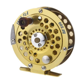 

Full Metal Fly Fish Reel Former Ice Fishing Vessel Wheel BF800A 0.5mm/300m 1:1
