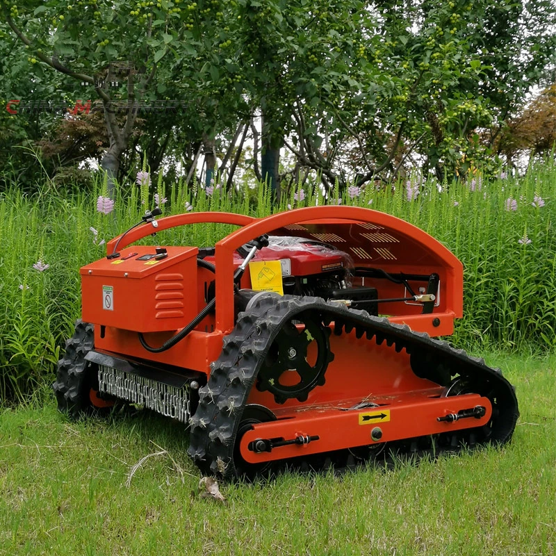 Tuin Management Grasmaaier Kleine Afstandsbediening Crawler Land Reclamation Wieden Machine Benzine Power Grasmaaier|Houtwerken Machine Onderdelen| -