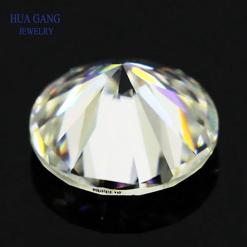 Moissanite 1ct IJ Color Heart&Arrow Cut Moissanite Loose Stones 6.5mm VVS1 Excellent Cutting Test Positive Lab Diamond Gemstones loose gemstones moissanite jewelry materials loose lab grown diamond lab grown loose diamond