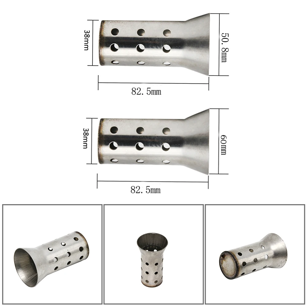 Motorcycle Exhaust Muffler Pipe ZSDTRP Refit Motorcycle Exhaust Pipe Catalyst DB Killer Muffler Removable Silencer Escapes for AK SC AR GP Yoshimura