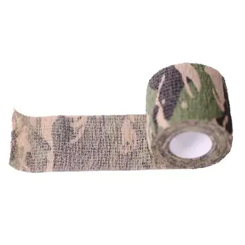 

Camouflage Bandage 5cm X 4.5m Tatto Grip Handle Camouflag Tattoo Bandage Self-adhesive Elastic Protecting Sport Bandage TSLM2