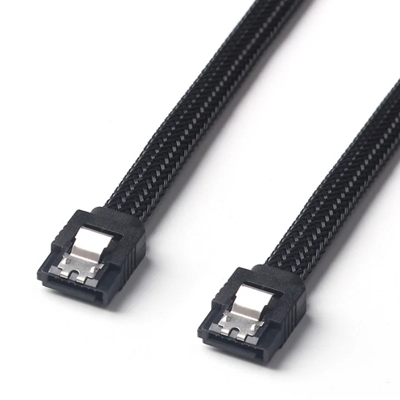 50 см SATA 3,0 III SATA3 7pin кабель для передачи данных 6 ГБ/сек. SSD Кабели HDD жесткий диск шнур для передачи данных с нейлоновыми рукавами Премиум Версия