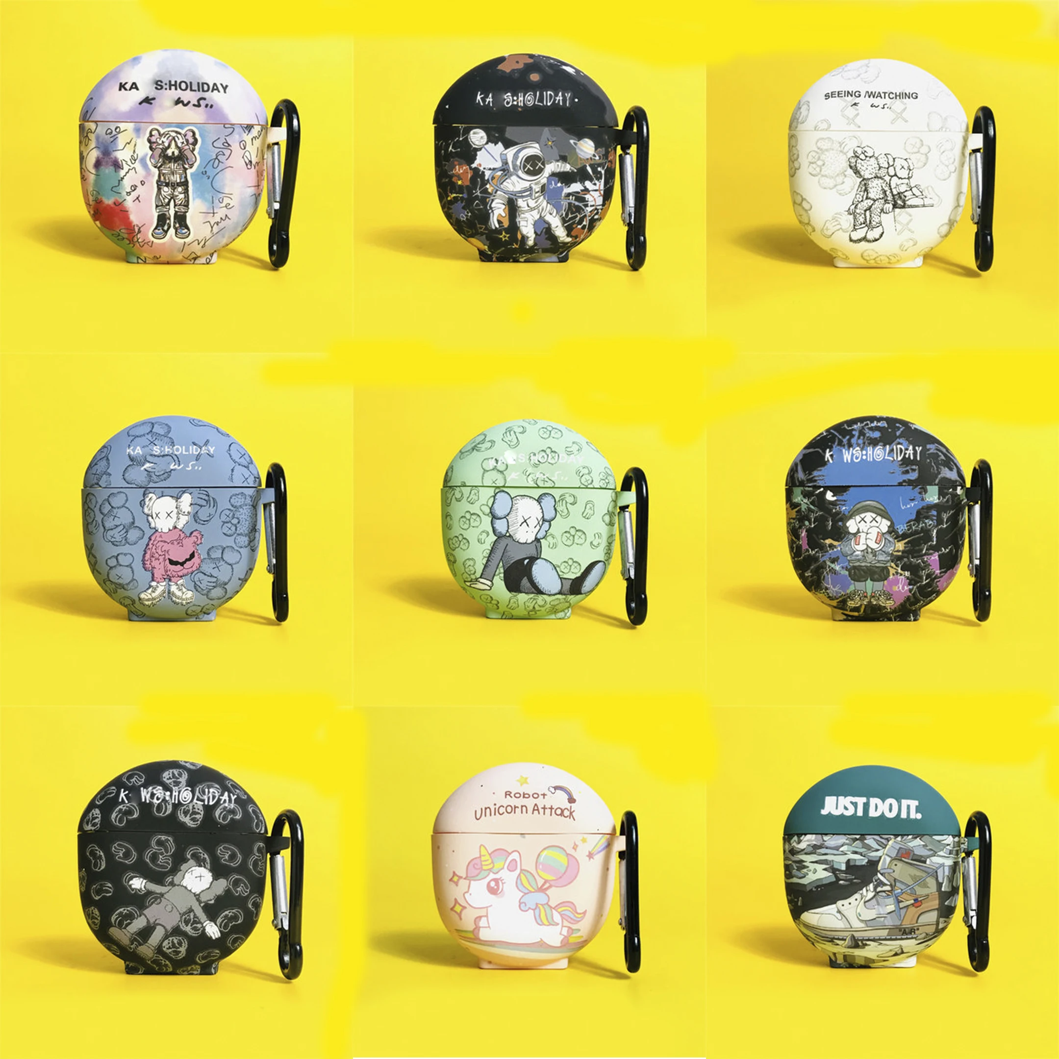 Simpatica Custodia Per Cartoni Animati Per Oneplus Buds Custodia Protettiva Per One Plus Buds Tws Auricolare Bluetooth Cover Morbida Anti-Goccia