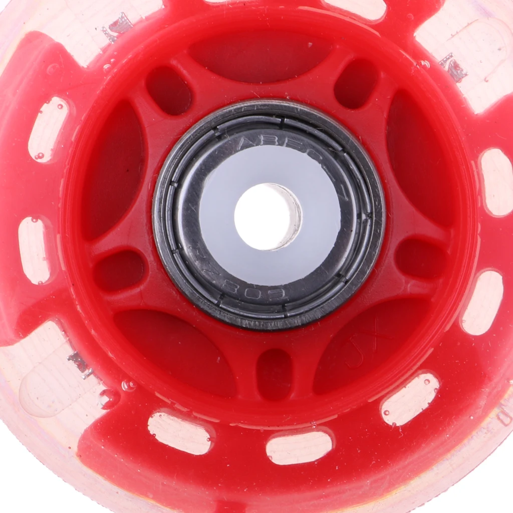 4 Pcs Professional Roller Skates Inline Skating Premium 88a PU Wheel Outdoor Sports Parts Replacement Accessories 64mm 