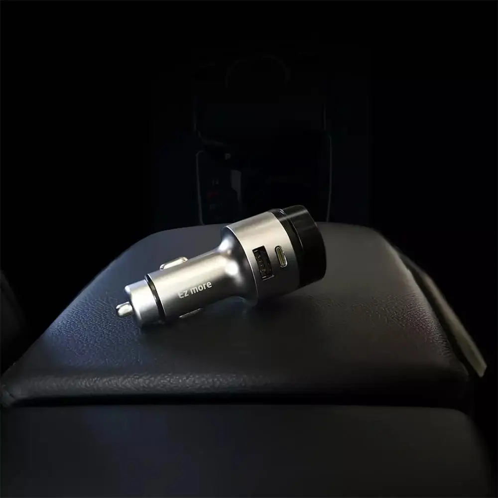 Xiaomi Mijia Ez более быстрое зарядное устройство Smart Gesture AI управление Bluetooth автомобильное зарядное устройство QC3.0 usb type-C PD двойная линия быстрой зарядки