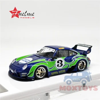 

Fuelme 1:64 RWB / RAUH-Welt BEGRIFF 993 Royal Ocean Ver 2 Resin Model Car