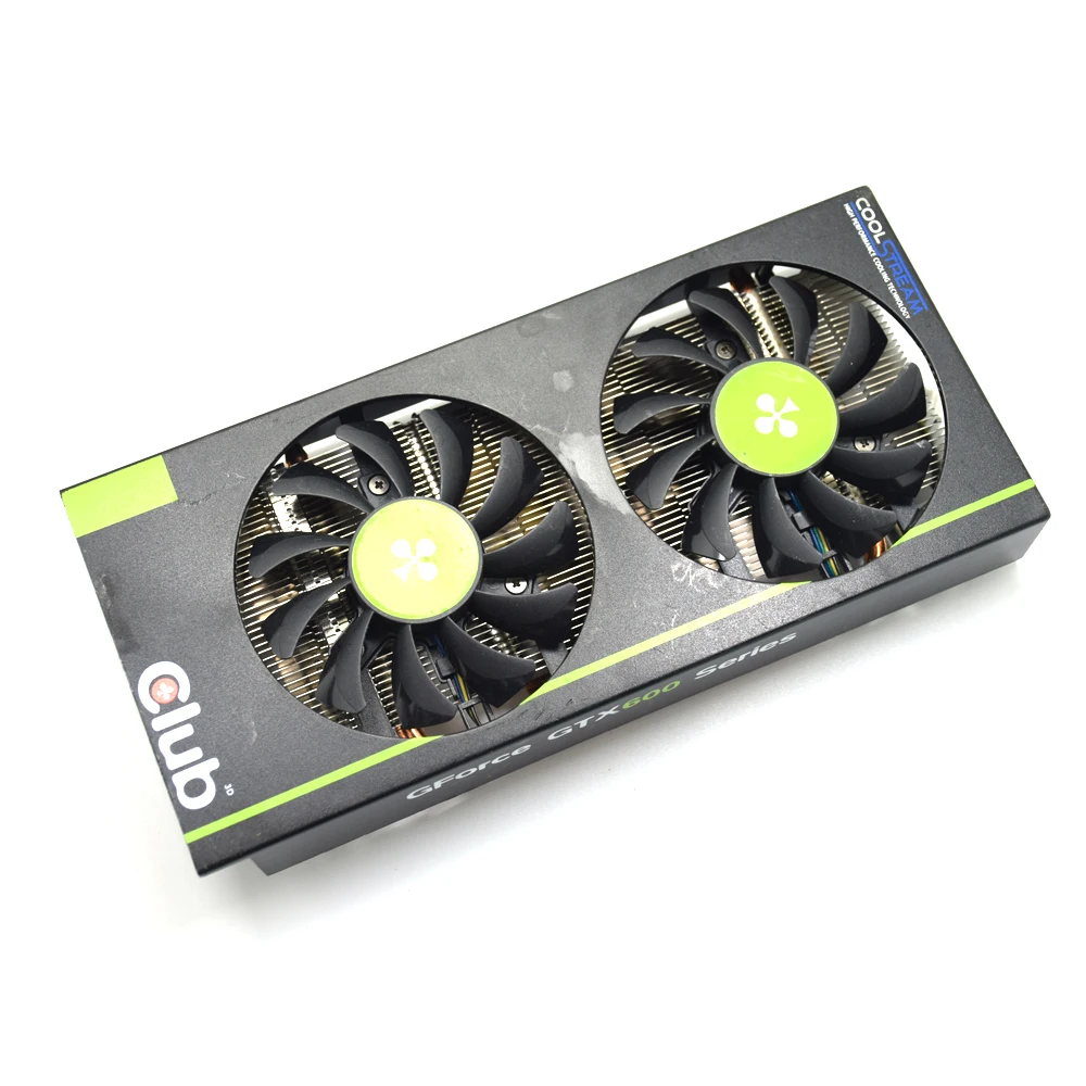 GTX600 кулер вентилятор для NVIDIA Club 3D Geforce GTX600 GPU видеокарты с радиатором