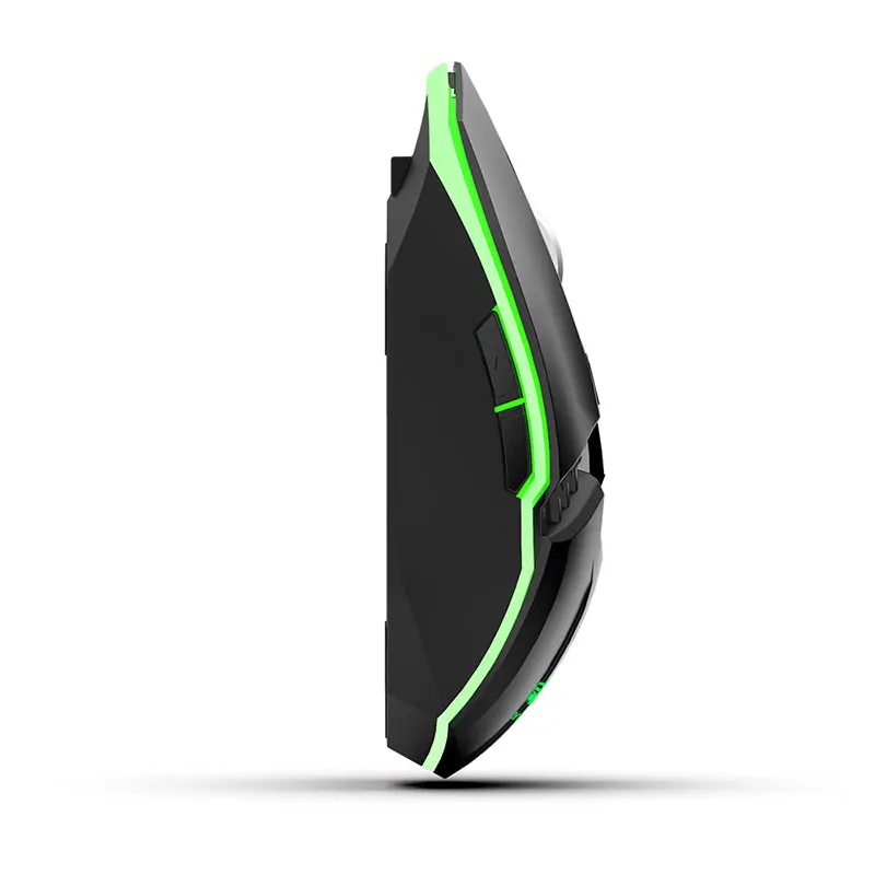 VicTsing X5 Беспроводная игровая мышь 2,4G перезаряжаемая 6 цветов дыхательный светильник 2400 dpi оптическая мышь для Win XP/Vista/Mac OS