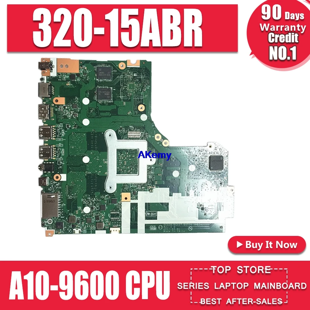 

CG516 NM-A741 for Lenovo Ideapad 310-15ABR Laptop motherboard 100% Tested original work For AMD A10-9600 CPU R6 M435 GPU