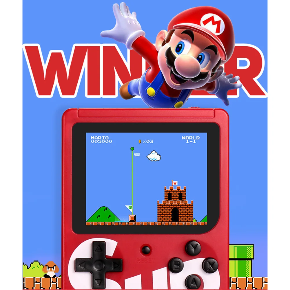 

2020 New 400 IN 1 Retro Video Game Console Handheld Classic Game Portable Pocket Game Console Mini Handheld Player for Kids Gift