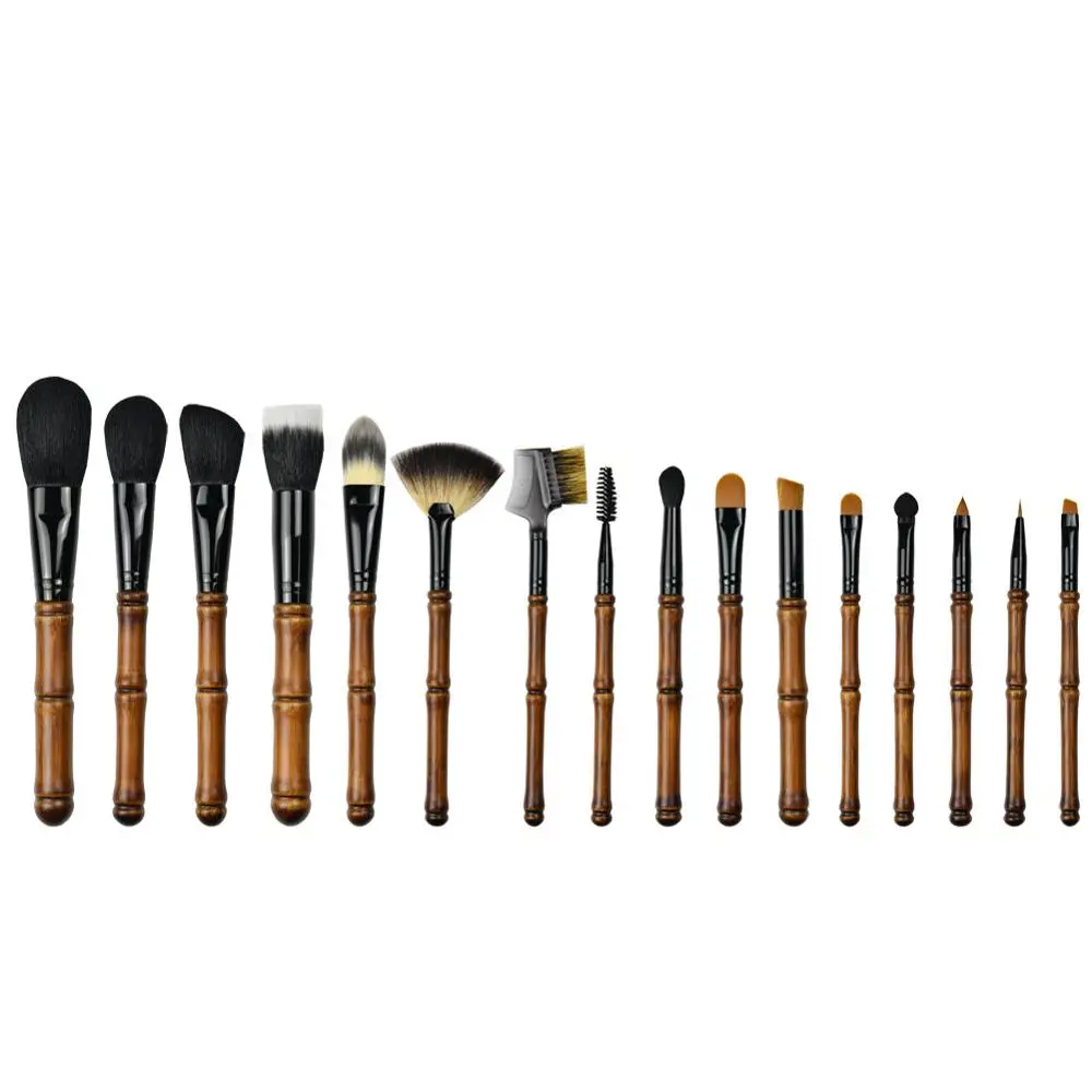

Make Up Cosmetics Powder/Blusher/Highlight/Foundation Eyeshadow Makeup Eyebrow Eyelashes Multiple Brushes 16PC/Set