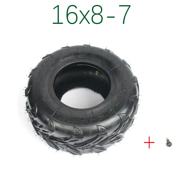 Высокопроизводительный 16X8-7 Atv 7 10-дюймовые шины для 125cc ATV квадроцикл Багги велосипед Go Kart Дюна 16*8-7
