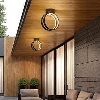 

Square/round Modern LED Ceiling Lights for Bedroom Bedside Lamp Corridor Aisle Balcony Minimalist Porch Led Ceiling Lamp Home AC