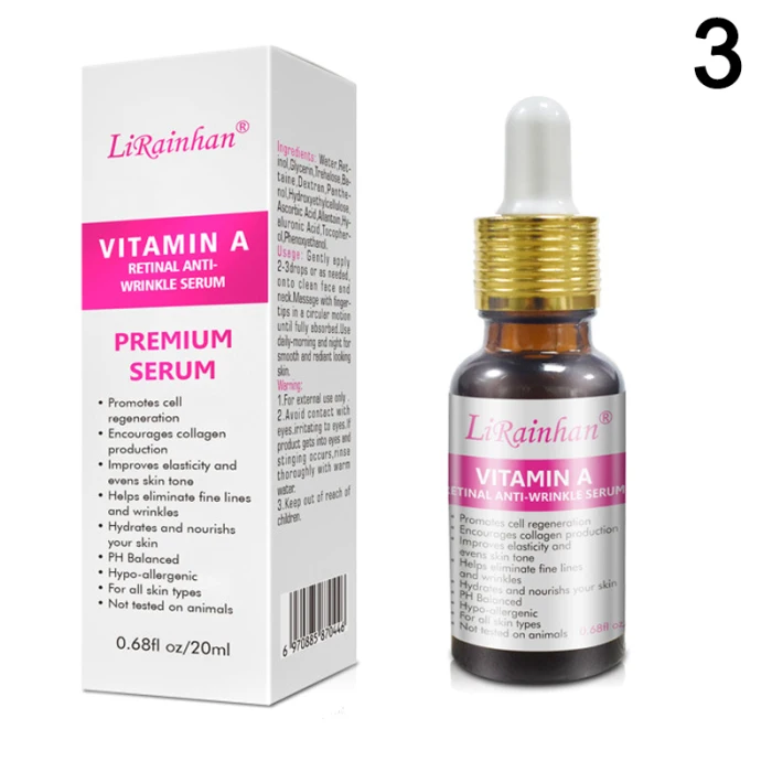 VC Hyaluronic Argan Essence Oil Collagen Remove Dark Blots Facial Skin Care 20ml ZG88