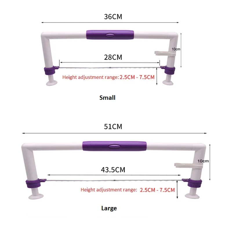 

Free Shipping New Foldable and Adjustable Large &Small Size Cake Leveler