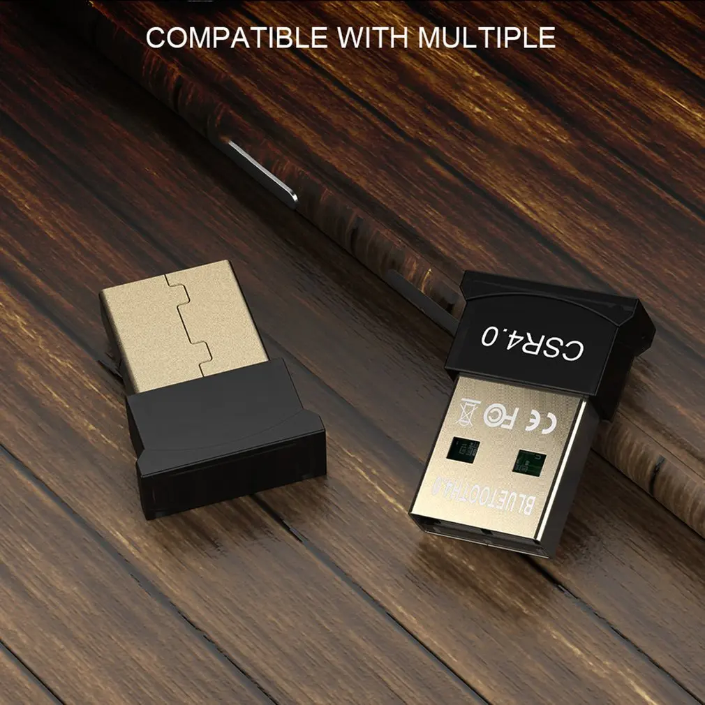 Беспроводной USB адаптер BT CSR 4,0 Двойной Режим мини Bluetooth ключ передатчик для ПК Windows 10 8 Win 7 Vista XP Linux