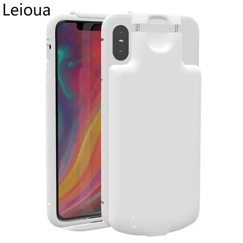 Leioua 5000 мАч ультра тонкий для xiaomi 5X6 8 9 аккумулятор портативный банк задняя крышка для зарядки чехол для xiaomi 6X 8SE 9SE note 7