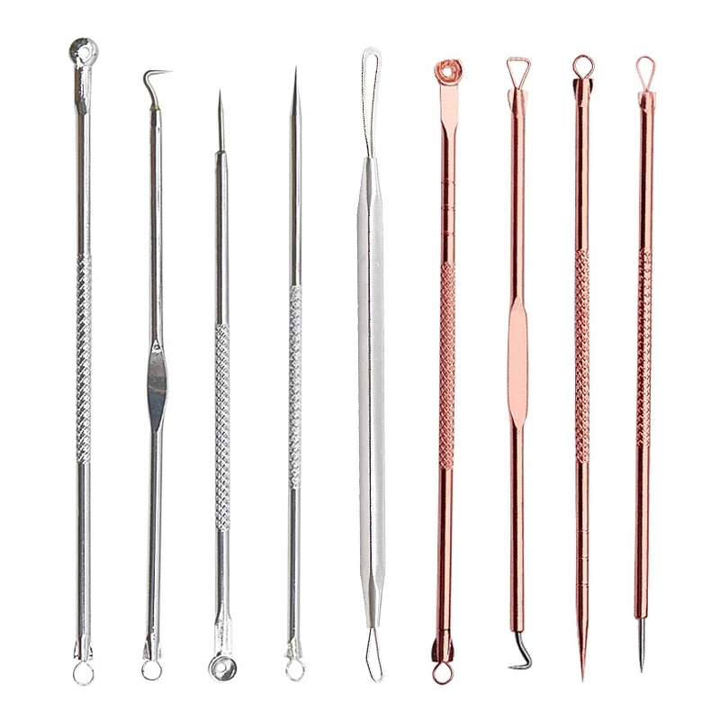 

Blackhead Extractor Remover Tool Acne Needle Blemish Pimple Spot Pore Cleaner Needle Face Cleansing Tool Black Head Remover Tool