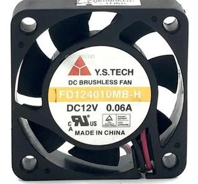 Для оригинального FD124010MB-H 12V 0.06A 4 см 4010 шариковый вентилятор