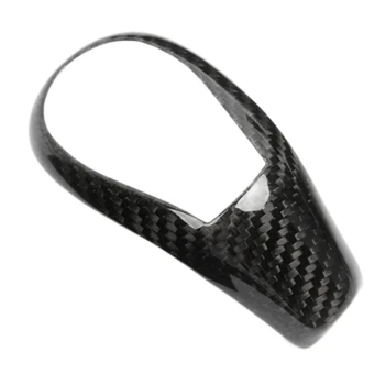 

for Volvo XC60 V40 V60 S60 S80 2013-2018 Carbon Fiber Gear Shift Knob Cover Trim Car Interior Accessories