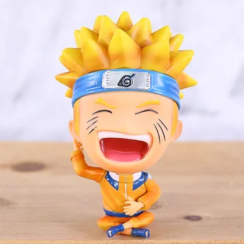 

Naruto Shippuden Youth Uzumaki Naruto Laught Ver. PVC Figure Q Version Model Toy
