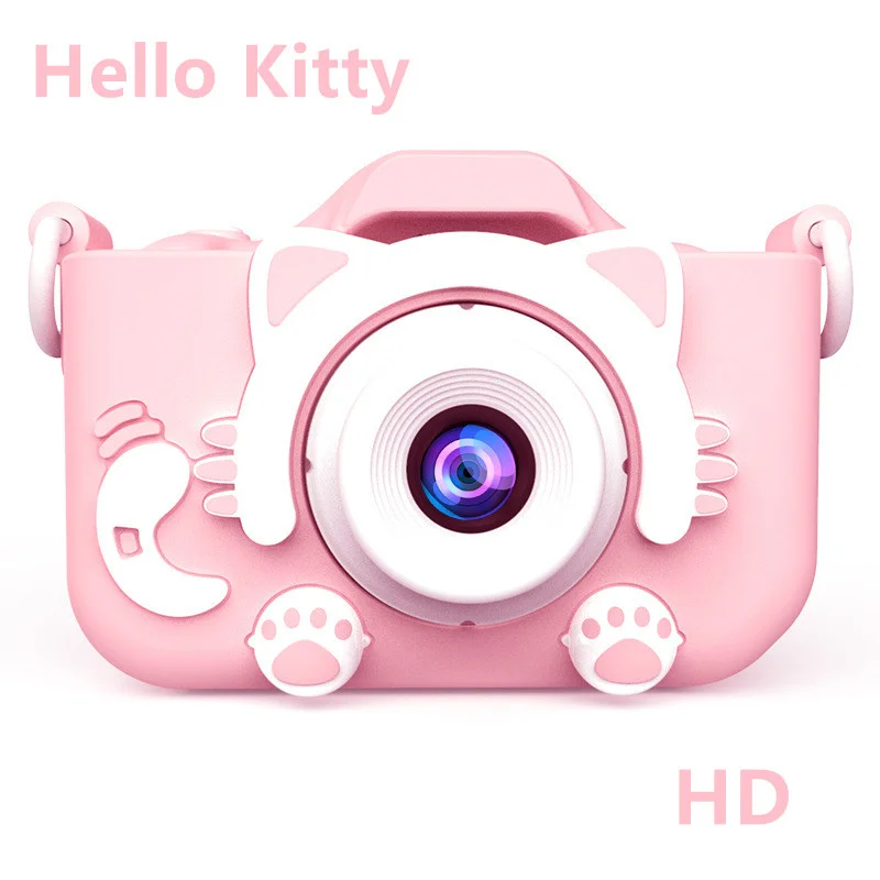 Камера Hello Kitty Детская Цифровая камера игрушка HD для детей обучающая аниме