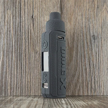 

Texture Case for VOOPOO Drag X Pod mod Kit Vape Protective Silicone Skin Sleeve Cover ModShield Wrap gel for Drag x Pod 80W