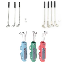 Новинка, 1:12, миниатюрный кукольный домик, сумка для гольфа с 3 палочками, Кукольный Аксессуар, лучший подарок на день рождения, детские игрушки, Классические игрушки для детей