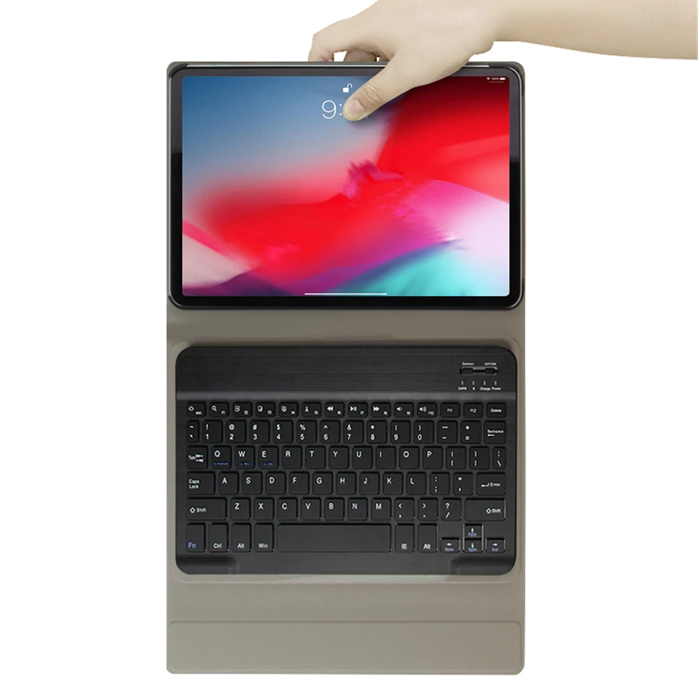 11 дюймов bluetooth-клавиатура для планшета с кожаной флип-Кейс для iPad Pro Shookproof Магнитная подставка под клавиатуру Анти-пыль чехол для планшета