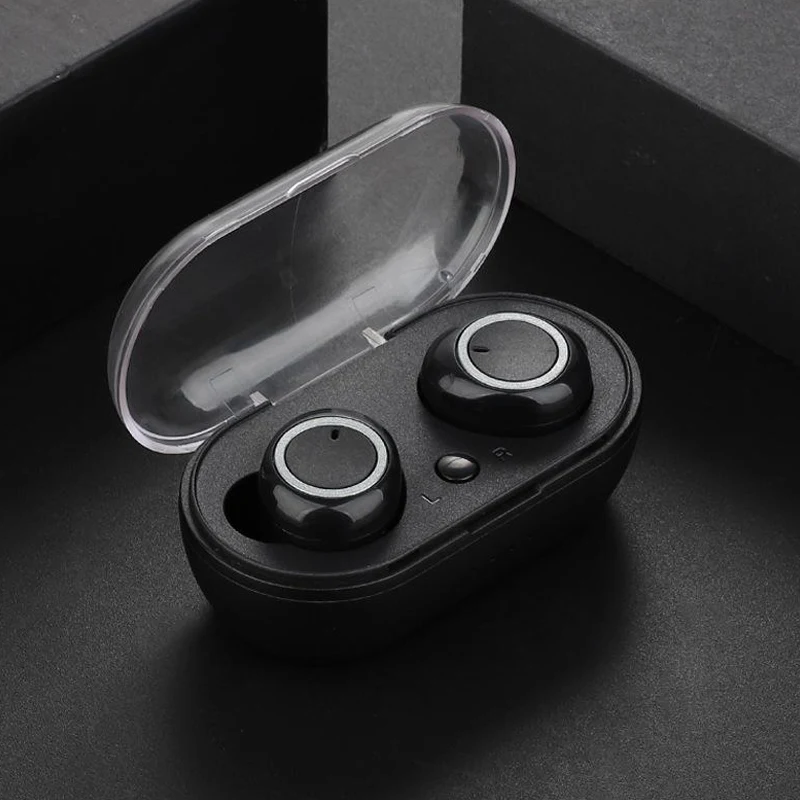 TWS DT-2 Bluetooth 5,0 в ухо наушники Беспроводные водонепроницаемые наушники Стерео шумоподавление Спортивная гарнитура 3,5 h время музыки