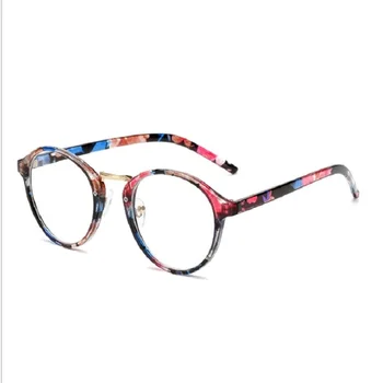 

New High Quality Vintage Clear Lens Eyeglasses Frame Retro Round Men Women Unisex Nerd Glasses For Hot Sale