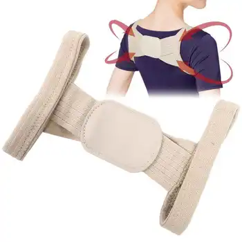 

Adult Children Unisex Adjustable Posture Corrector Brace Back Spine Support Invisible Hunchback Correction Belt Corset Health