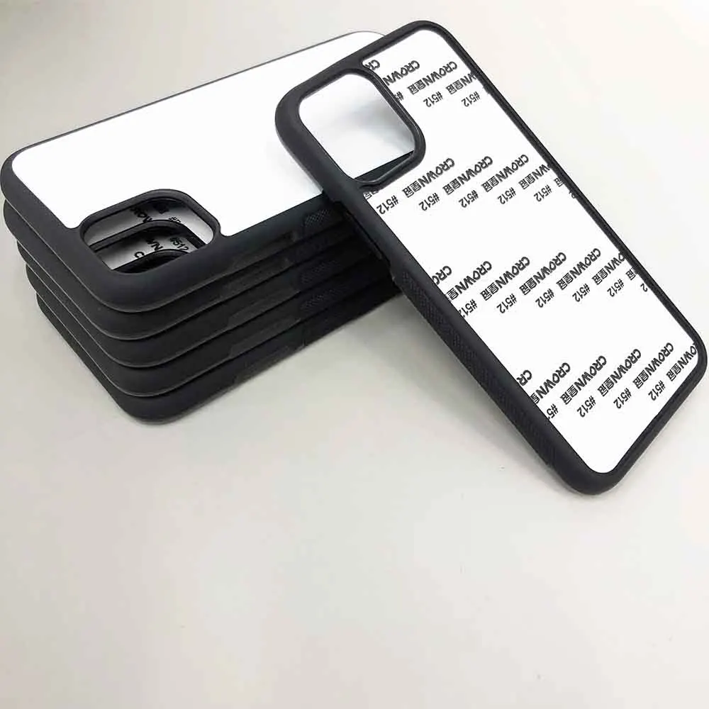 5pcs Sublimation Phone Case Rubber TPU  For iPhone 16 15 15 pro max 14 13 12 12 pro 12 11 With Aluminium Plate 4