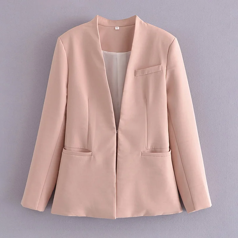 Beige Blazer.