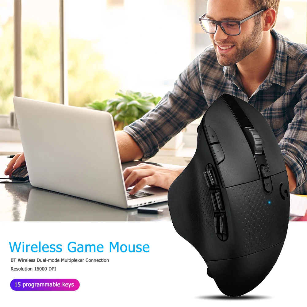 Беспроводная оптическая игровая мышь Logitech G604 Bluetooth 15 кнопок LIGHTSPEED|Мыши| |