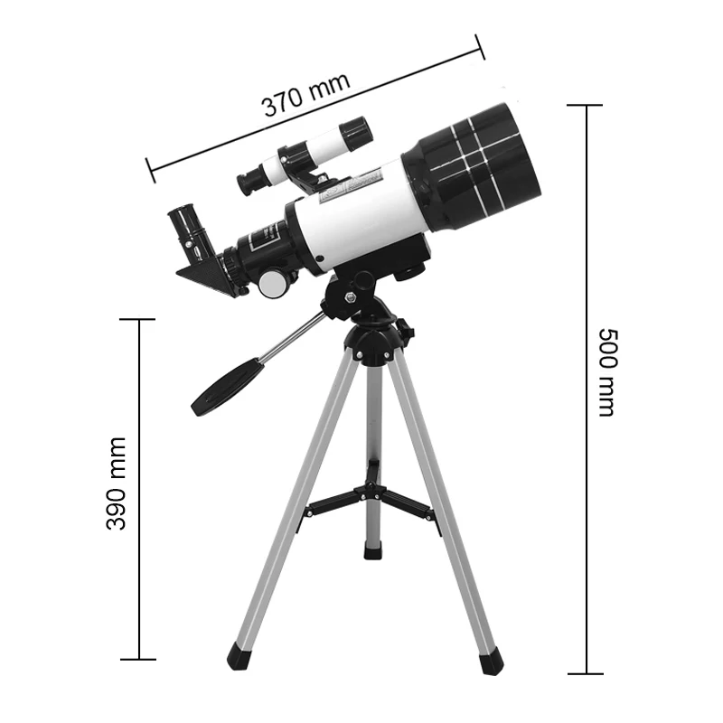 US $49.00 70mm Table Astronomical Telescope 150x Beginners Monocular Moon Watching Telescope With Tripod Child Birthday Gift Telescope