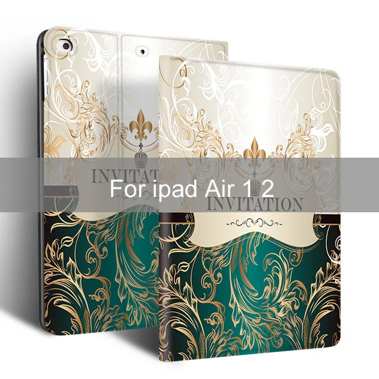 For Air 1 2 Essidi кожаный чехол для ipad Air 3 2 1, умный чехол-книжка для планшета, защитный чехол-книжка для ipad Air 3 10,5 дюймов, новинка, чехол - Цвет: For Air 1 2