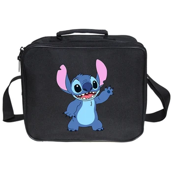

Cute Stitch Lunch Bag Worker Lunch Box Students Cartoon Stitch Lunch Bag Teens Bag Boys Girls Picnic Insulation Bag Gift