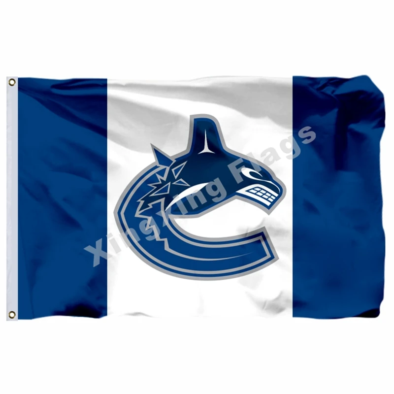 Vancouver Canucks флаг 3ft x 5ft полиэстер баннер Vancouver Canucks