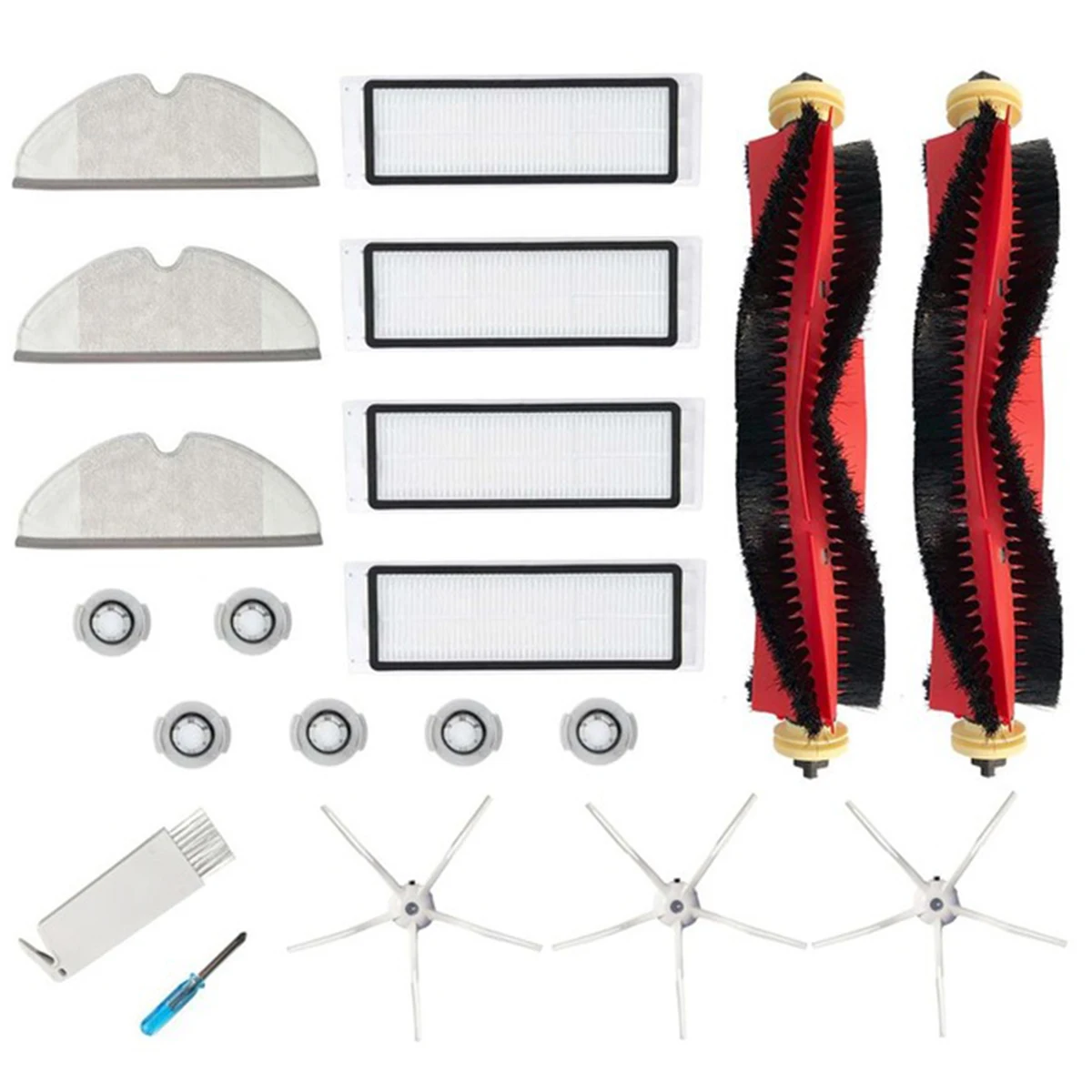 Detachable Roller Brush Kit For Xiaomi Roborock S6 S5 Max S65 Vacuum